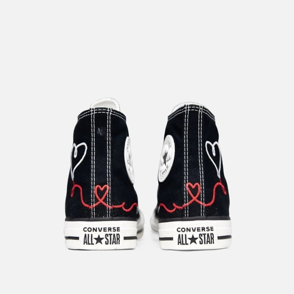 Converse Chuck Taylor All Star High 'Made with Love Womens 11 - Picture 6 of 14